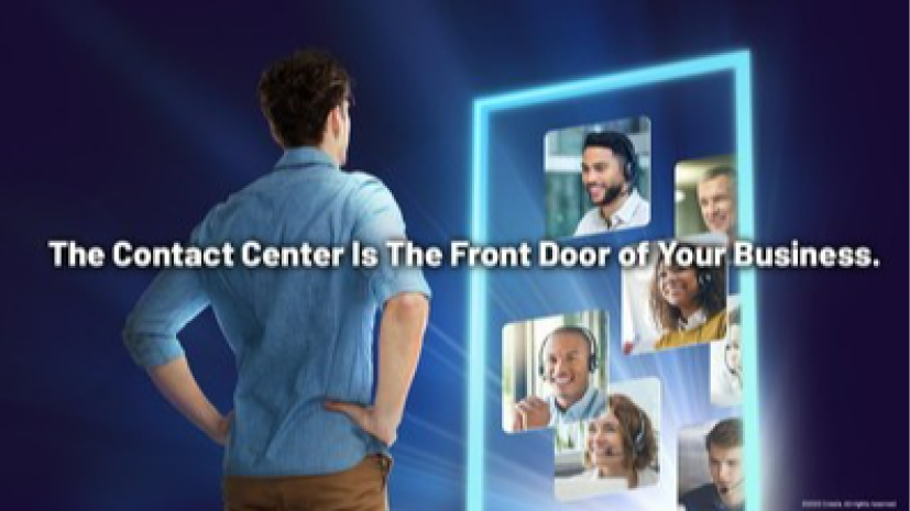 Contact center is the front door of your business