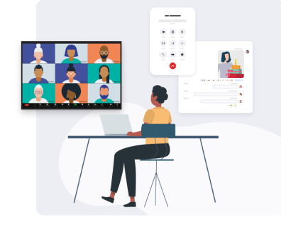 Plataforma de reunião online Zoom Meetings
