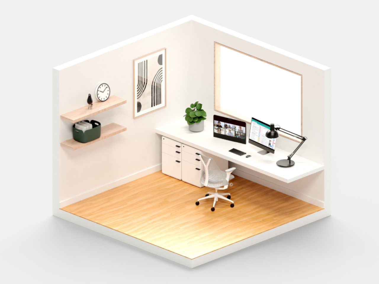 Immersive in-office collaboration right from home